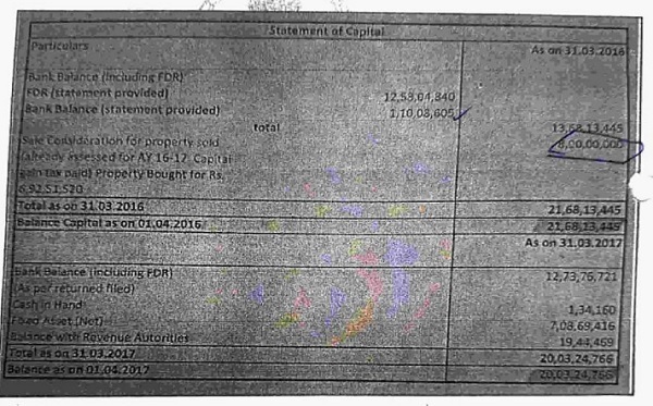 Re-conciliation as submitted in the Remand Report
