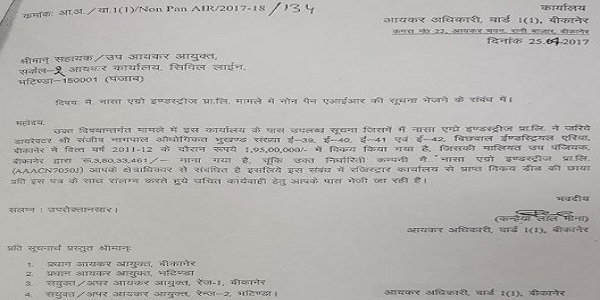 information received
