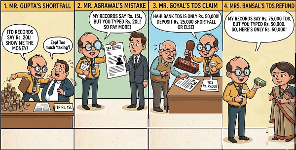Income Tax Department Double Standards