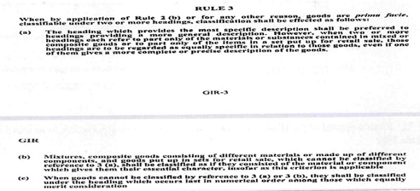 Rule 3 of GRI is extracted below