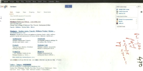 The screenshot with regard to the same is reproduced