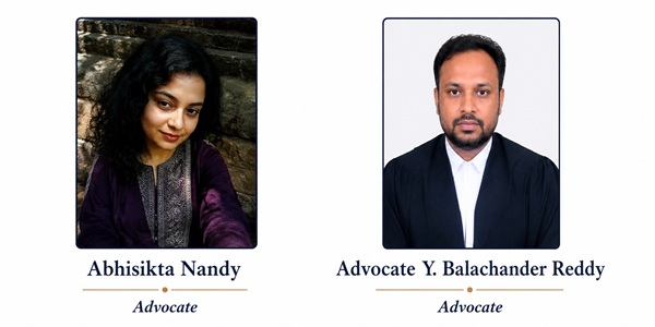 Abhisikta Nandy & Advocate Y. Balachander Reddy