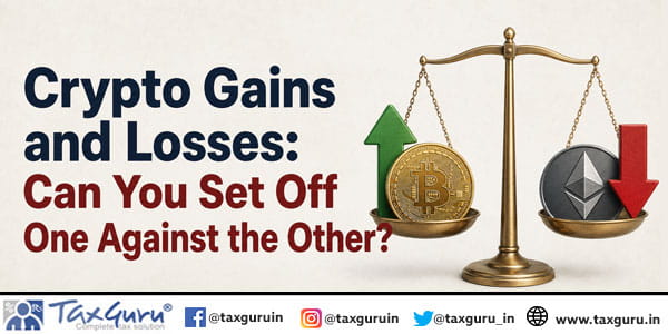 Crypto Gains and Losses: Can You Set Off One Against the Other?