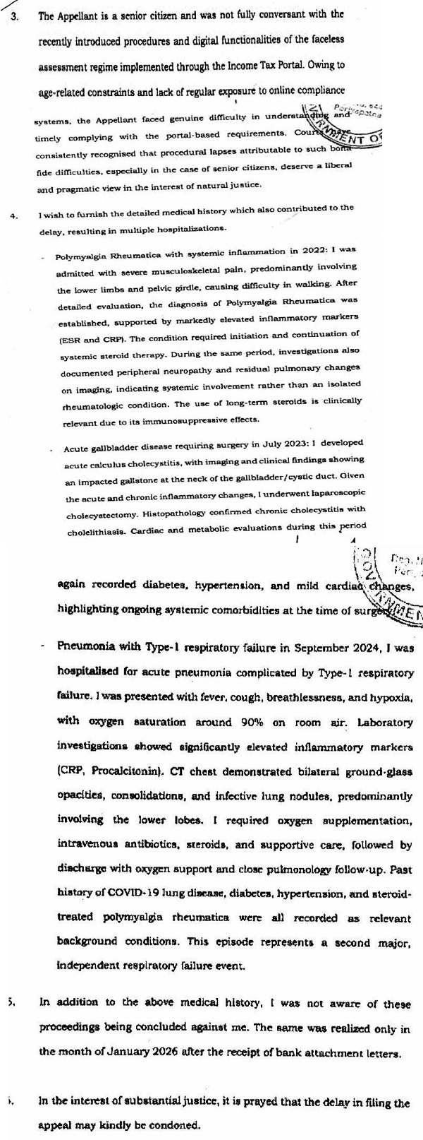 Duly supported by the affidavit sworn