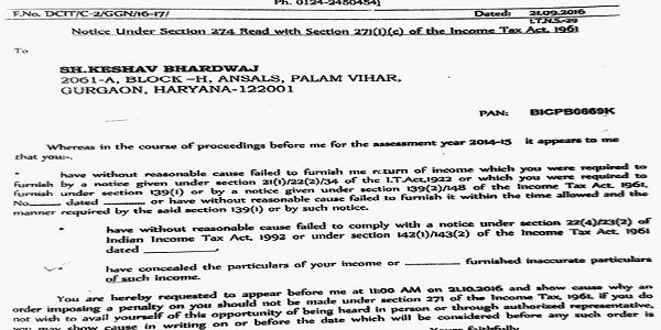 Delhi ITAT Deletes Penalty as AO Failed to Specify Charge in Section 271(1)(c) Notice