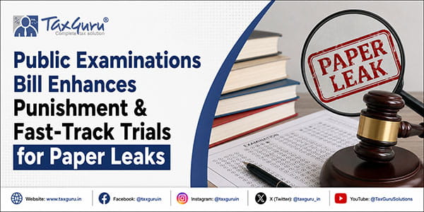 Public Examinations Bill Enhances Punishment & Fast-Track Trials for Paper Leaks