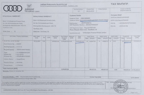 Tax Invoice
