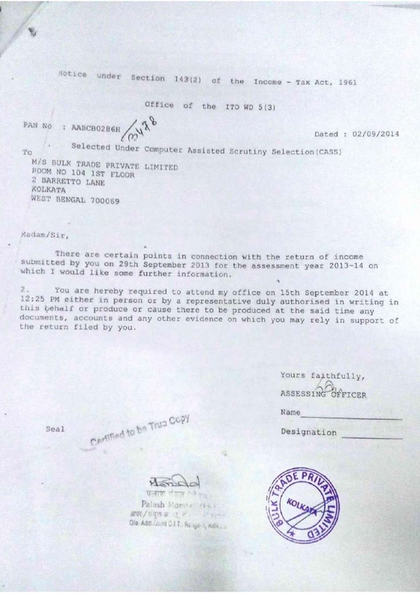The assessee for the impugned assessment year