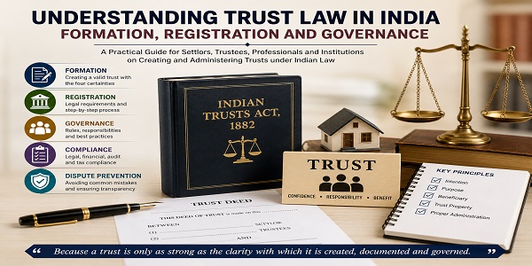 Understanding Trust Law in India: Formation, Registration & Governance