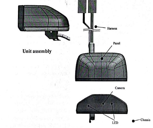 Unit Assembly is part of DMS which is mounted inside vehicle compartment