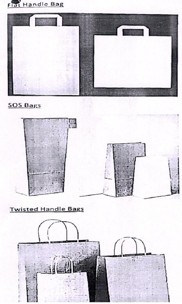 classification and the applicable rate of GST on paper bags manufactured