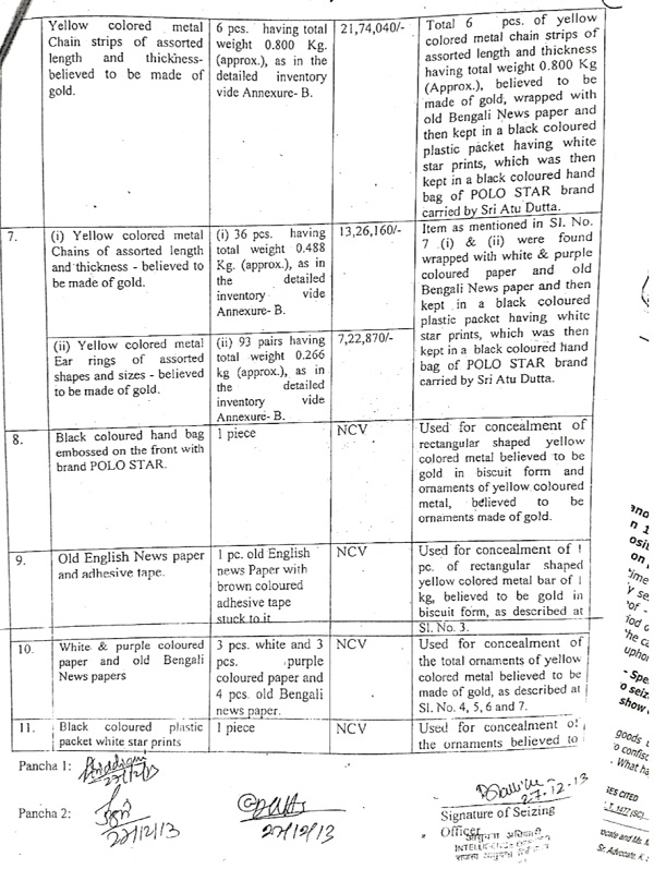 relevant portion of the said Panchnama is reproduced 3