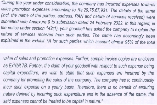Assessing Officer in the show cause notice proposed