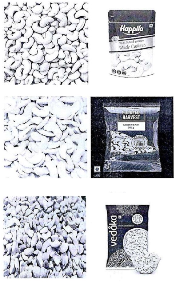 Cashew Kernels, Whole - Cashew Kernels, Splits - Cashew Kernels, Broken
