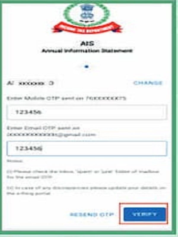Figure 18- AIS Signup screen (3-3)