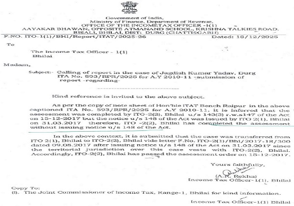 Ld. Sr. DR relied on the orders of the sub-ordinate authorities