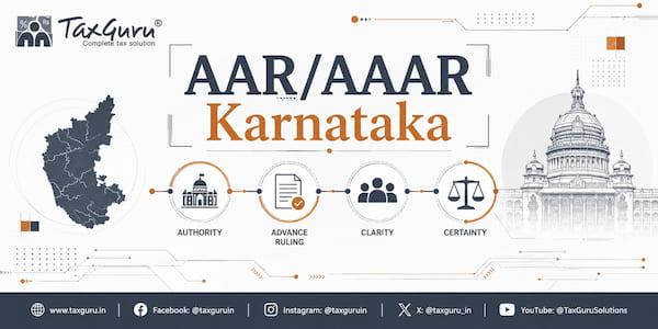Karnataka AAR Rejects GST Advance Ruling Application for Fee Non-Compliance