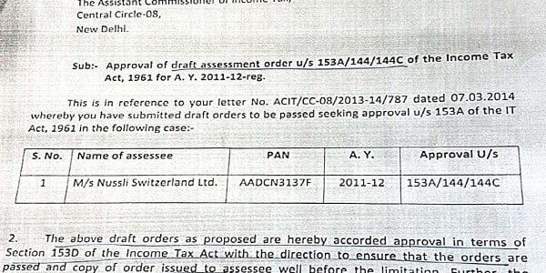 Mechanical Section 153D Approval Without Application of Mind Invalidates Assessment: ITAT Delhi