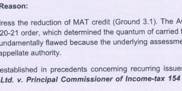 Pune ITAT Dismisses Revenue Appeal on Section 80-IA Deduction and MAT Credit