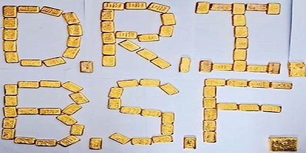 11.3 kgs Gold seized at Indo-Bangladesh border