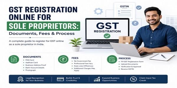 GST Registration Online for Sole Proprietors