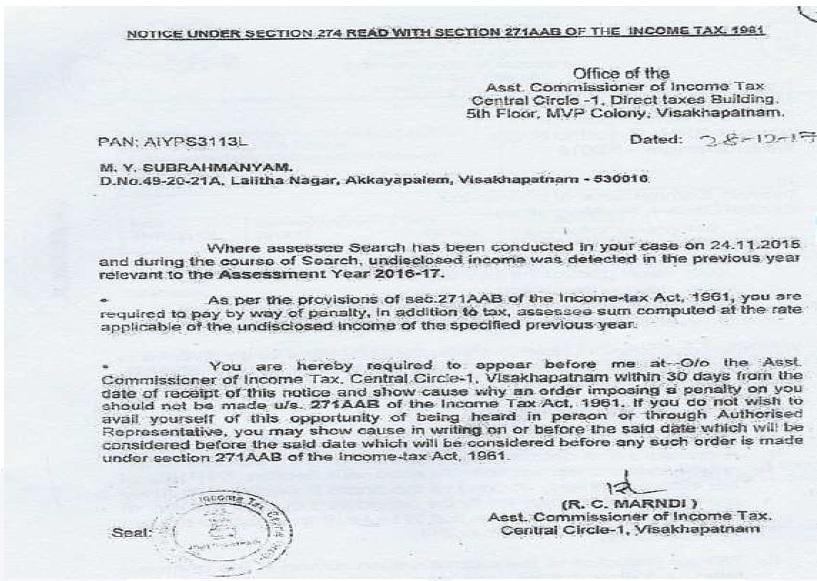 ITAT Visakhapatnam Quashes 271AAB Penalty for Failure to Specify Applicable Clause