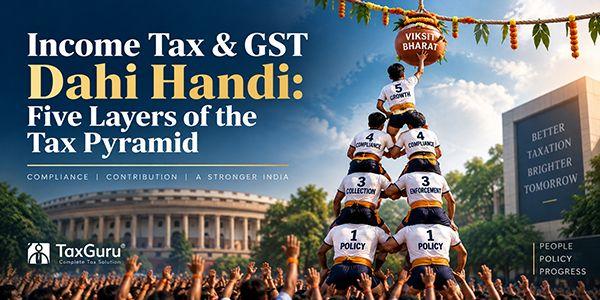 Income Tax & GST Dahi Handi: Five Layers of the Tax Pyramid