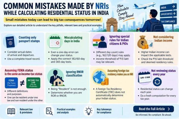 common mistakes made by NRIS