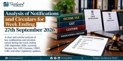Analysis of Notifications and Circulars for Week Ending 27th September 2026