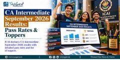CA Intermediate September 2026 Results: Pass Rates & Toppers
