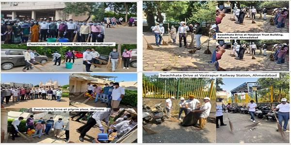 Citizen Centric Initiatives by Income Tax Department in West Bengal Sikkim as well as Gujarat Regions