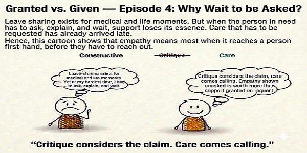Episode 4 Why Wait to be Asked