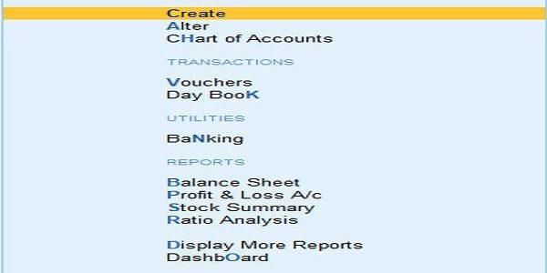 Creation of Stock Groups, Stock Items and GST Transactions using Tally