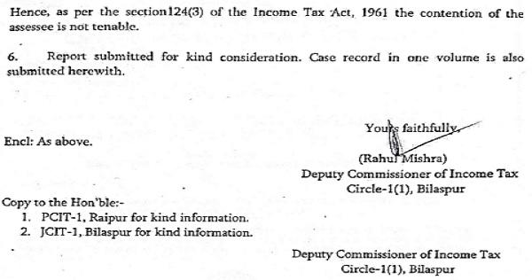 In rebuttal, Ld. Sr DR, on the issue has submitted-3