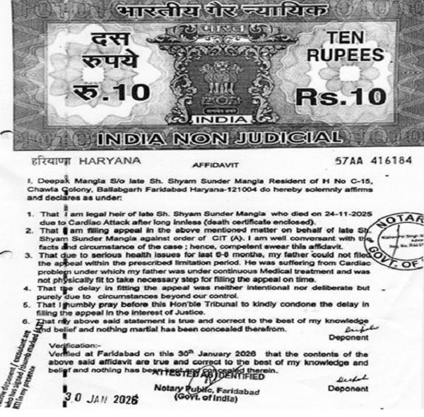 India Non Judicial