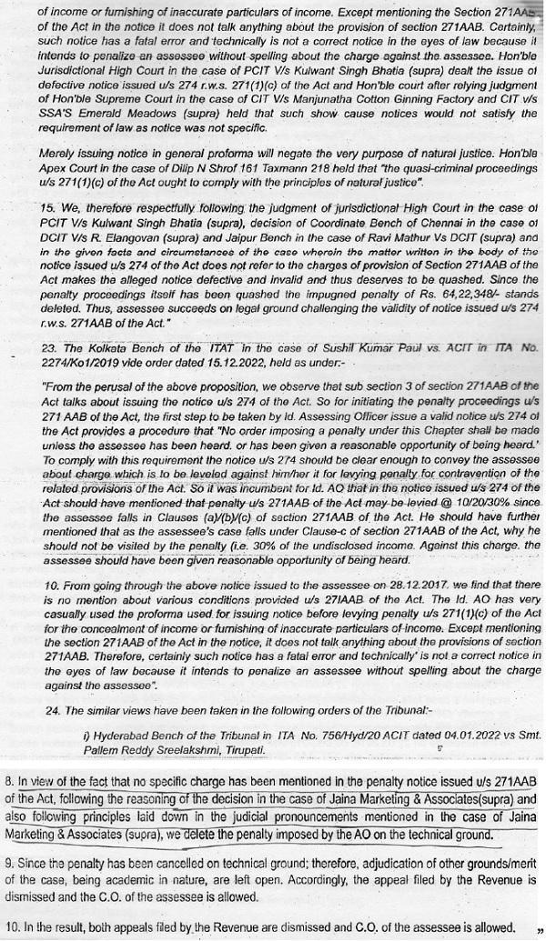 PCIT Vs. Kulwant Singh Bhatia