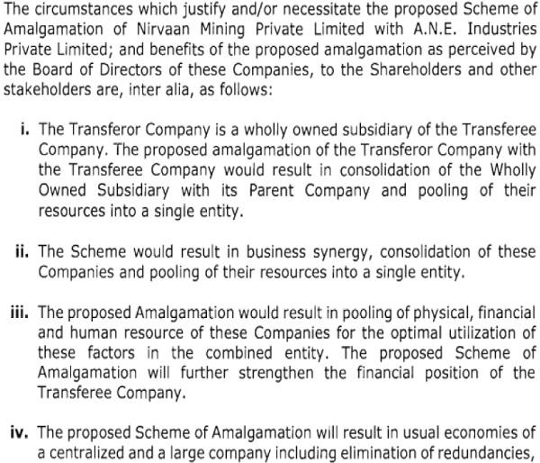 Rationale of the Scheme is reproduced