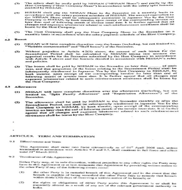 Secondment Agreement dated 01.04.2011-2