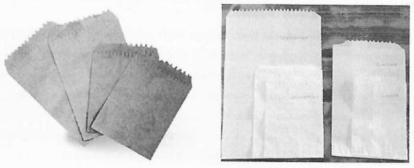 Serrated Edge Paper Bags