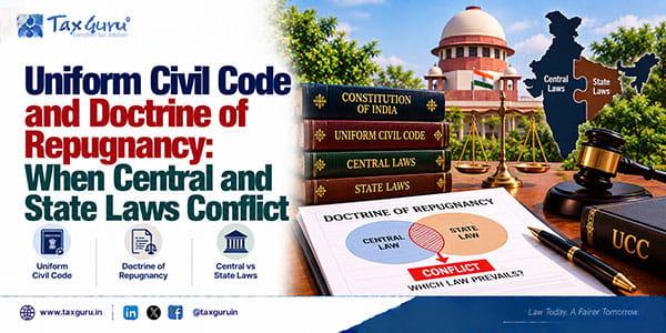 Uniform Civil Code and Doctrine of Repugnancy: When Central and State Laws Conflict