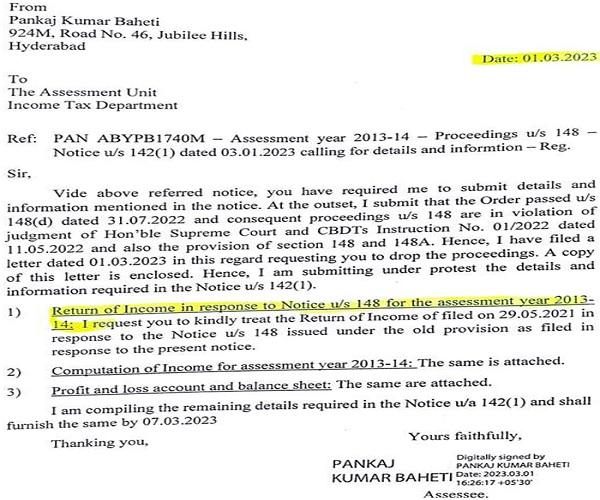 We have heard the rival submissions and perused the material available on record.