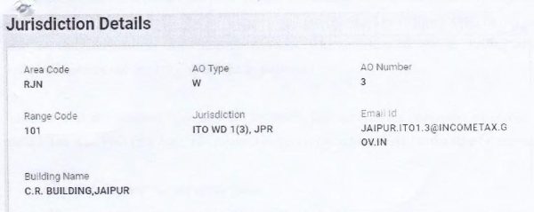 Shows the details of the jurisdictional