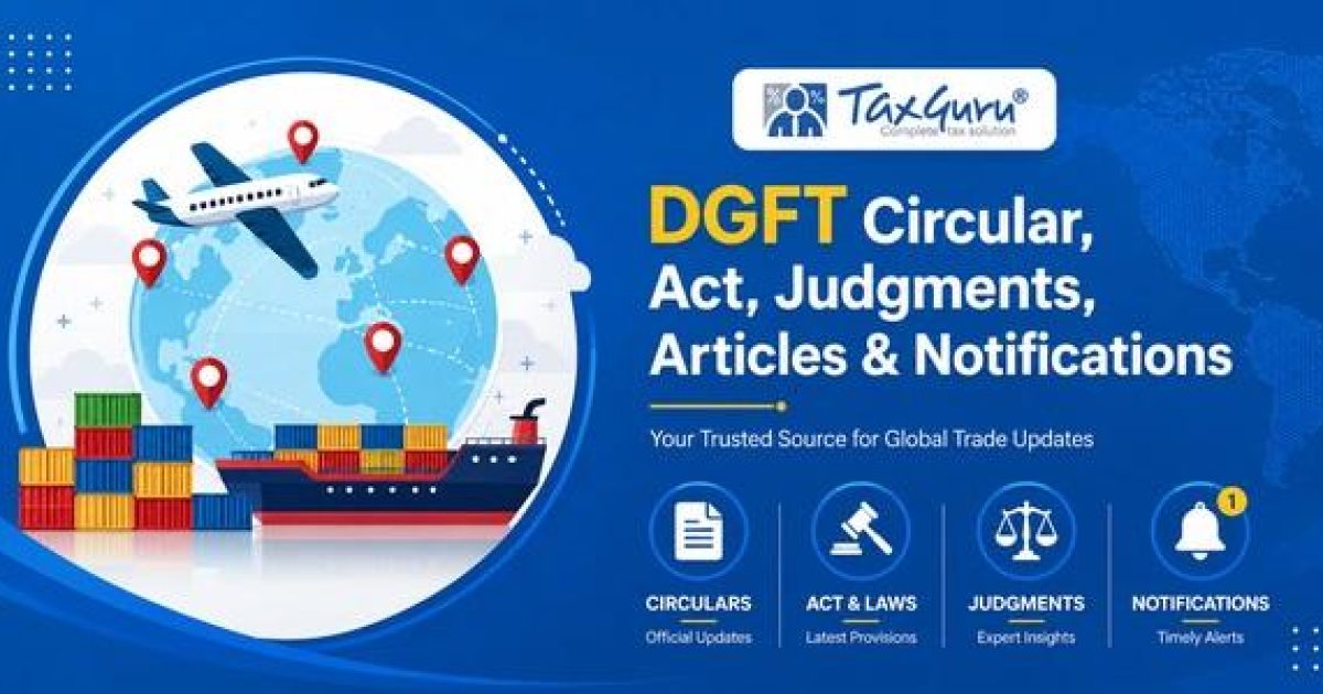DGFT Removes UIN Requirement for Export Factoring Support Under Export ...